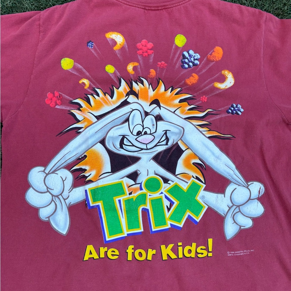 Trix Graphic Tee in Vibrant Pink - Picture 7 of 11